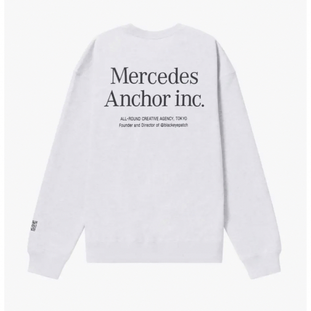 Mercedes Anchor Inc. クルーネックスウェットNAVY