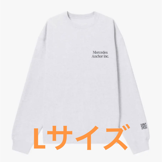 新品 Mercedes Anchor Inc. Crew Sweat L サイズ