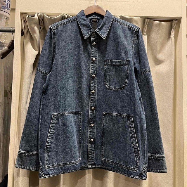 あすつく】 last hearts chrome - Hearts Chrome bite denim jacket G