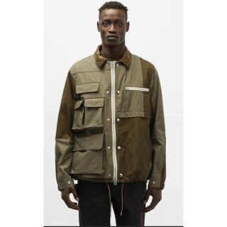 サカイ(sacai)のsacai コットンナイロンオックスフォードブルゾン 綾野剛(ブルゾン)