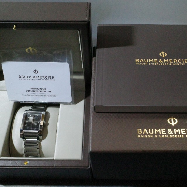 BAUME&MERCIER(ボームエメルシエ)のボーム&メルシエ　ハンプトン　MOA10021　クォーツ レディースのファッション小物(腕時計)の商品写真