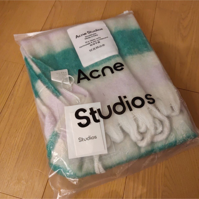 【訳ありセール】Acne studios アクネ　マフラー　新品　旧品