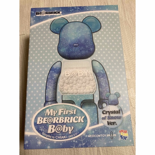 BE@RBRICK(ベアブリック)のMY FIRST BE@RBRICK B@BY CRYSTAL OF SNOW エンタメ/ホビーのフィギュア(その他)の商品写真