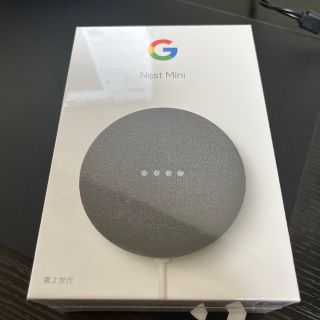 Google Nest mini 第二世代　黒(その他)