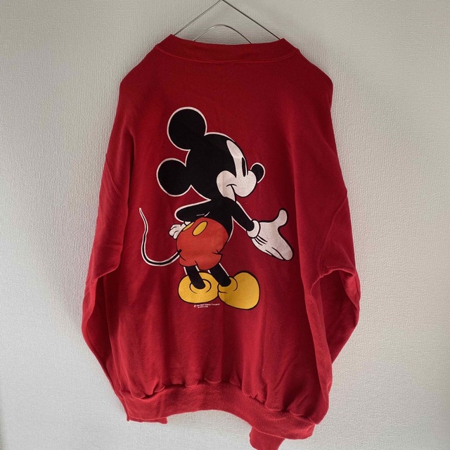 90s USA製 MICKEY INC ディズニー スウェット トレーナー XL