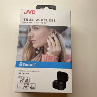 ケンウッド(KENWOOD)のJVC 完全ワイヤレスイヤホン HA-FX53T-B 新品未開封　ケンウッド(ヘッドフォン/イヤフォン)