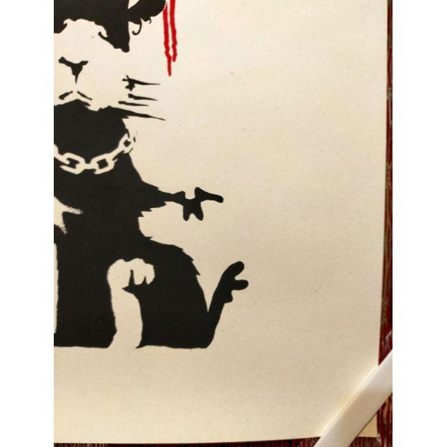WCP バンクシー GANGSTA RAT ネズミ バンクシー展 | des-heros.fr