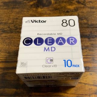 ビクター(Victor)の新品・未開封　ビクター MD 80分 MD-80QX10(10枚入)(その他)