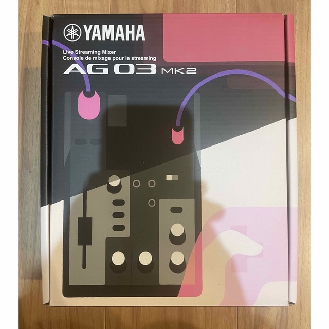 YAMAHA （ヤマハ） AG03MK2 B [ライブストリーミングミキサー]