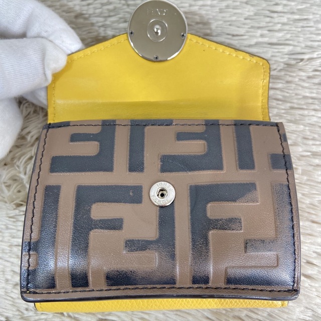 FENDI - フェンディ 三つ折り財布 コンパクトウォレット FENDI - フェンディ 三つ折り財布 コンパクトウォレット