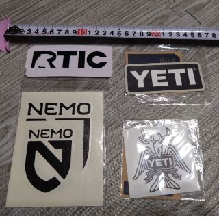 ステッカー　RTIC　ＮＥＭＯ　YETI　イエティ　セット(その他)