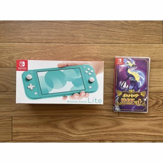 Nintendo Switch - Nintendo Switchターコイズ＋ポケモンバイオレット