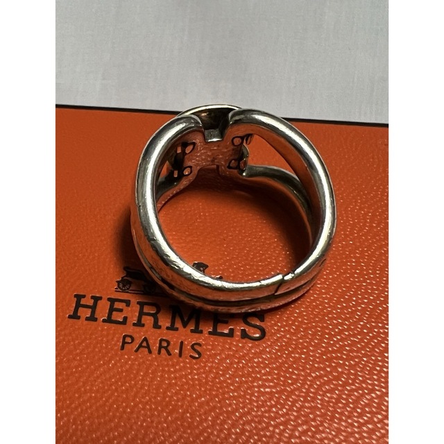 Hermes(エルメス)の貴重HERMES ヒストリーリング　エルメス　ヴィンテージ　指輪 レディースのアクセサリー(リング(指輪))の商品写真