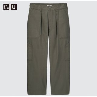 新品未使用　UNIQLO U ワイドフィットベイカーパンツ