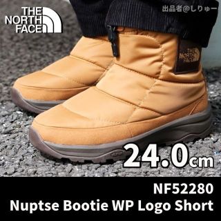 ザノースフェイス(THE NORTH FACE)の新品 24cm ヌプシブーティWPロゴショート ザノースフェイス NF52280(ブーツ)