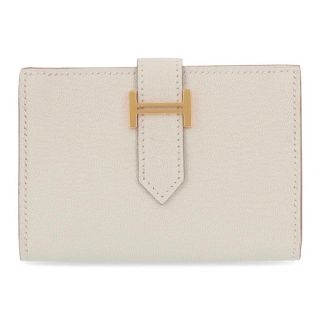 エルメス(Hermes)のHERMES エルメス ベアン カードケース マッシュルーム(パスケース/IDカードホルダー)