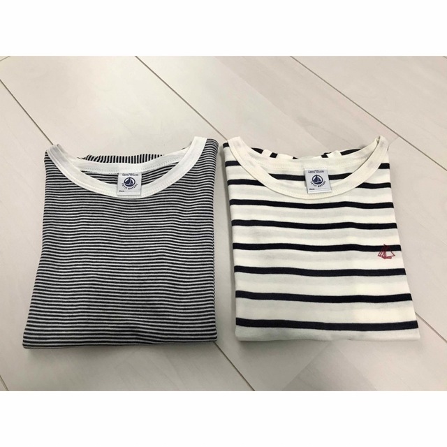 PETIT BATEAU(プチバトー)のプチバトー  Tシャツ2枚セット レディースのトップス(Tシャツ(半袖/袖なし))の商品写真