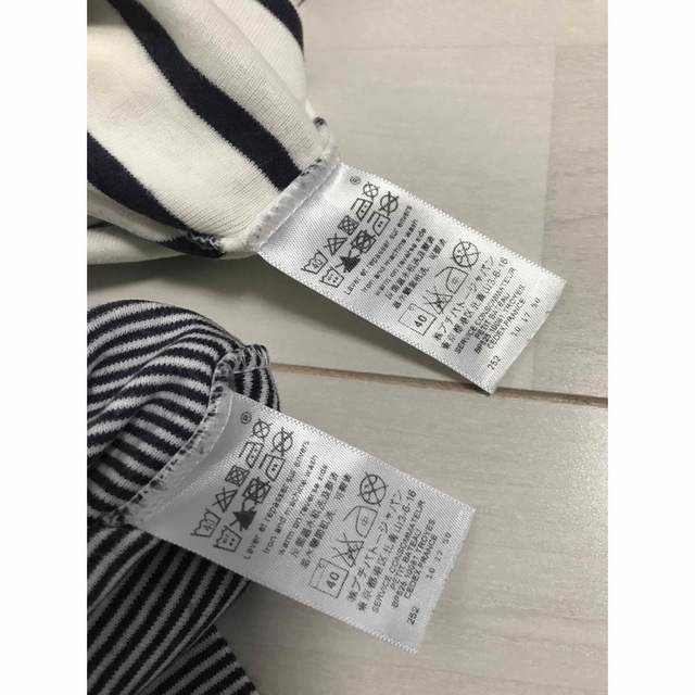 PETIT BATEAU(プチバトー)のプチバトー  Tシャツ2枚セット レディースのトップス(Tシャツ(半袖/袖なし))の商品写真