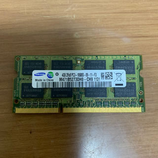 サムスン(SAMSUNG)のPC3 DDR3 4GB 10600S SAMSUNG メモリ(PCパーツ)