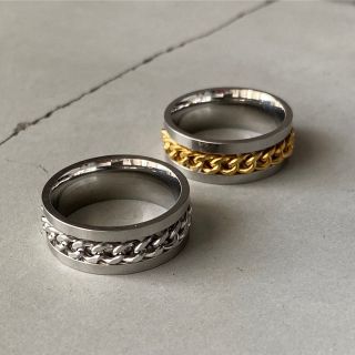 ビューティアンドユースユナイテッドアローズ(BEAUTY&YOUTH UNITED ARROWS)のCenter chain ring No.58(リング(指輪))