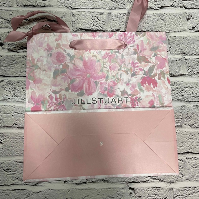 JILLSTUART(ジルスチュアート)のジルスチュアート　限定ショッパー7枚セット　花柄　ピンク　プレゼントにも！ レディースのバッグ(ショップ袋)の商品写真