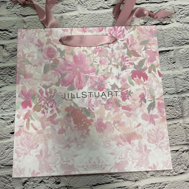 JILLSTUART(ジルスチュアート)のジルスチュアート　限定ショッパー7枚セット　花柄　ピンク　プレゼントにも！ レディースのバッグ(ショップ袋)の商品写真