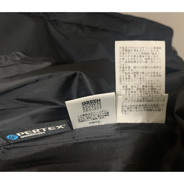 THE NORTH FACE(ザノースフェイス)のTHE NORTH FACEウィンドストッパーダウンシェルコート M ブラック レディースのジャケット/アウター(ダウンコート)の商品写真