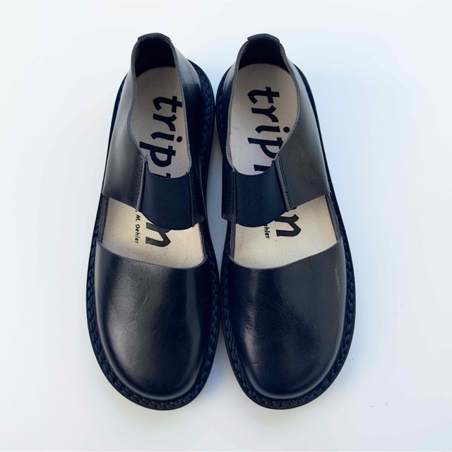 trippen(トリッペン)の新品 定価52800円 トリッペン INOCENT-WAW レザーシューズ 39 レディースの靴/シューズ(ローファー/革靴)の商品写真