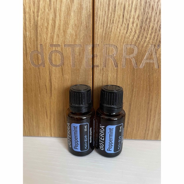 doTERRA ドテラ ペパーミント15 ml 2個セット コスメ/美容のリラクゼーション(エッセンシャルオイル（精油）)の商品写真