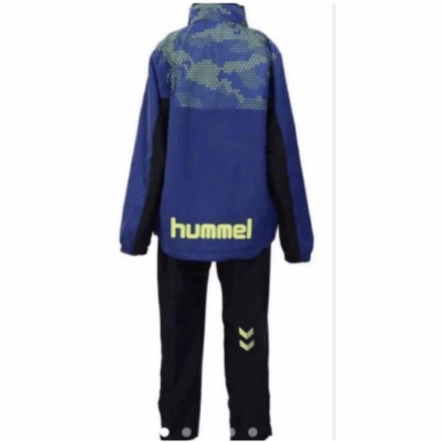 送料無料 新品 hummel ヒュンメル JRウィンドブレーカー上下セット160 Hummel(ヒュンメル)ジャージ上下セット