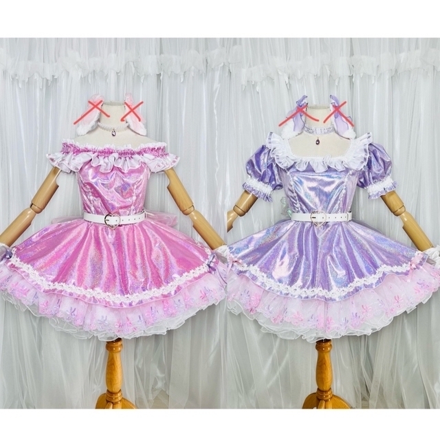 今日の超目玉 アイドルワンピ 2着セット ひざ丈ワンピース
