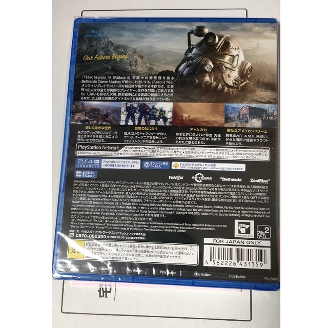 PlayStation4(プレイステーション4)のPS4ソフト Fallout76 未開封品です！② エンタメ/ホビーのゲームソフト/ゲーム機本体(家庭用ゲームソフト)の商品写真