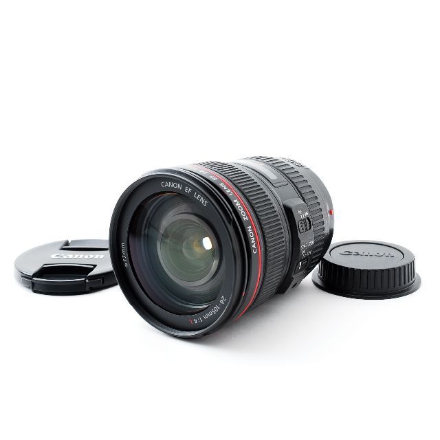 Canon(キヤノン)のCanon 24-105mm F4 L IS USM【外観・光学とも綺麗】 スマホ/家電/カメラのカメラ(レンズ(ズーム))の商品写真