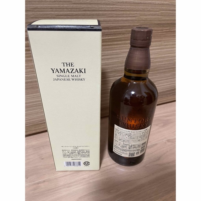 サントリー(サントリー)の箱付きサントリー 山崎 シングルモルト ウイスキー 43度 700ml 箱付き 食品/飲料/酒の酒(ウイスキー)の商品写真