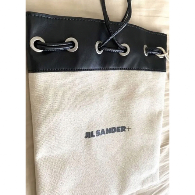 Jil Sander(ジルサンダー)の新品未使用★タグ付きジルサンダードローストリング2wayショルダーバッグ レディースのバッグ(トートバッグ)の商品写真