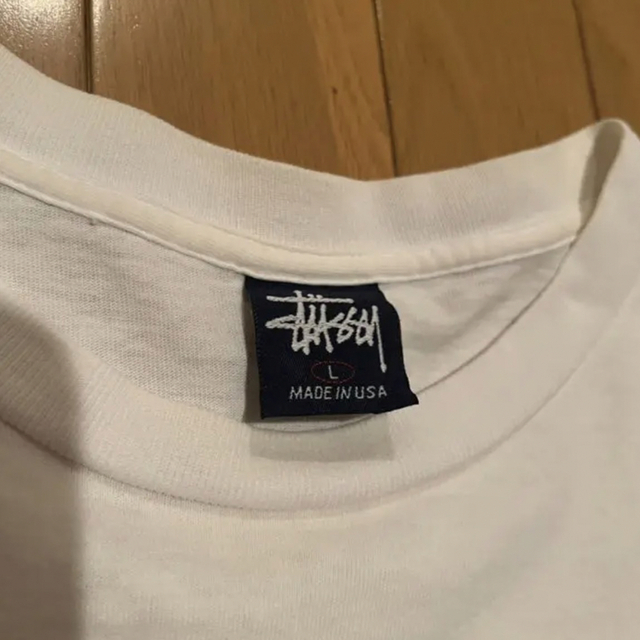 STUSSY(ステューシー)のold stussy 80s 90s USA製 シングル シャツ tシャツ メンズのトップス(Tシャツ/カットソー(半袖/袖なし))の商品写真