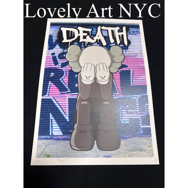 DEATH NYC 2020 世界限定100枚 アートポスター 【303】