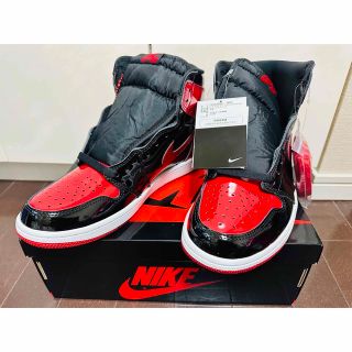 ジョーダン(Jordan Brand（NIKE）)のAir Jordan 1 Retro High OG Patent Bred(スニーカー)