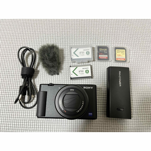 SONY - Sony Digital camera ZV-1 とUSB・バッテリー