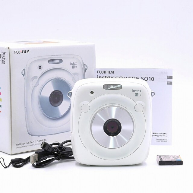 新品未使用・未開封　デジタルチェキ　instax スクエア sq10　ホワイト