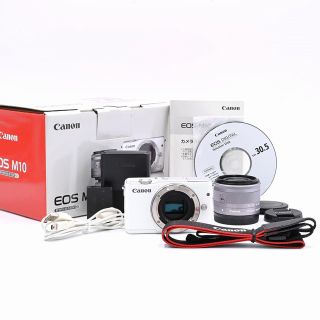 キヤノン(Canon)のCANON EOS M10 レンズキット(ミラーレス一眼)