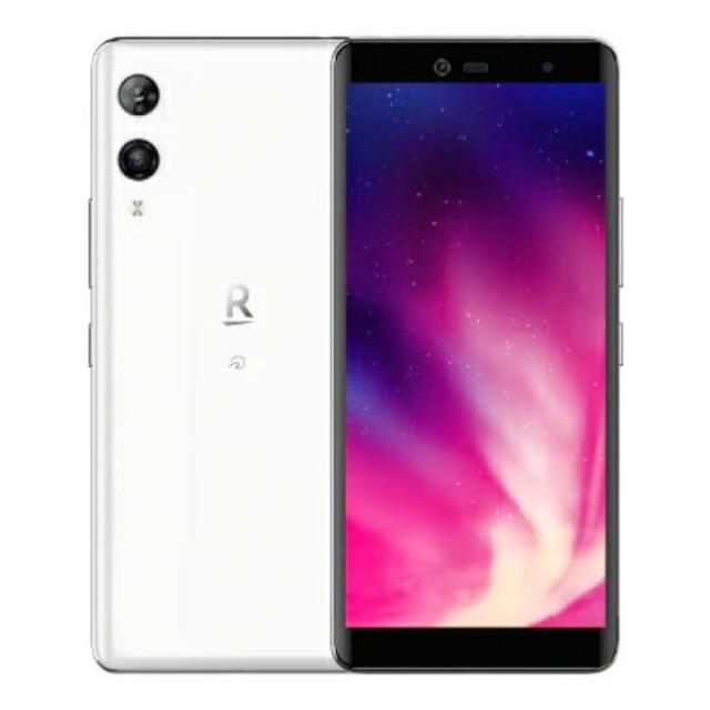 Rakuten(ラクテン)のRakuten hand P710 ホワイト 中古品 本体一式セット スマホ/家電/カメラのスマートフォン/携帯電話(スマートフォン本体)の商品写真