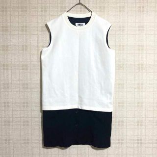 MM6 - 【本日23時まで販売】MM6 ベスト ワンピース 36 新品未使用タグ