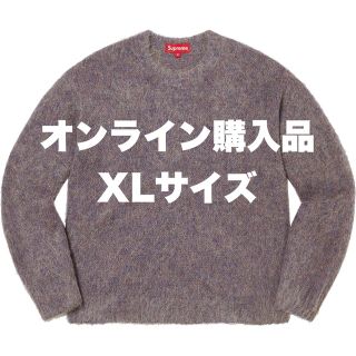 シュプリーム(Supreme)のsupreme Mohair Sweater  Purple Mélange(ニット/セーター)