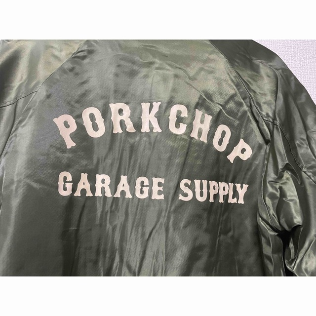 オフシーズン特価！PORKCHOP 初期 ボアコーチジャケット カーキ S