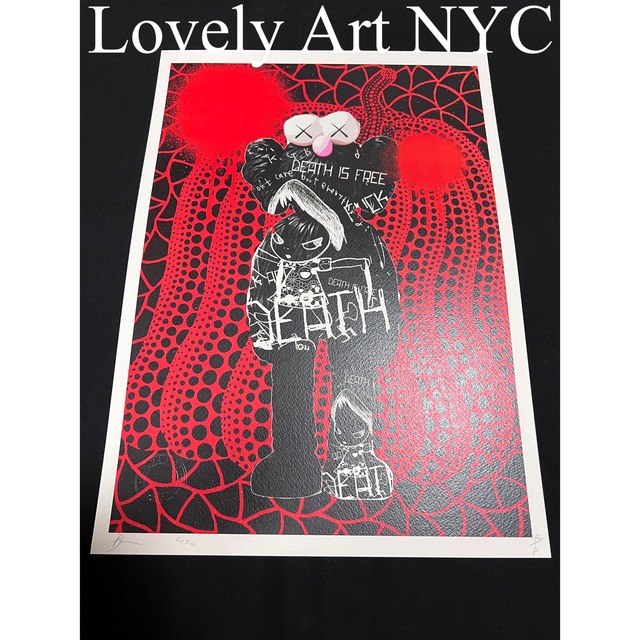 DEATH NYC 2020 世界限定100枚 アートポスター 【311】