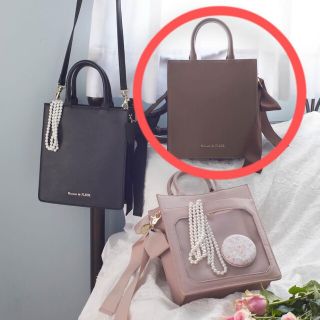 メゾンドフルール(Maison de FLEUR)の【kuma様ご専用】新品♡メゾンドフルール♡クリアポケットショルダー(ショルダーバッグ)