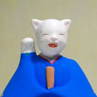 塗り／小さな動物おひなさま・ねこ