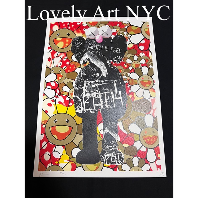 DEATH NYC 世界限定100枚 アートポスター