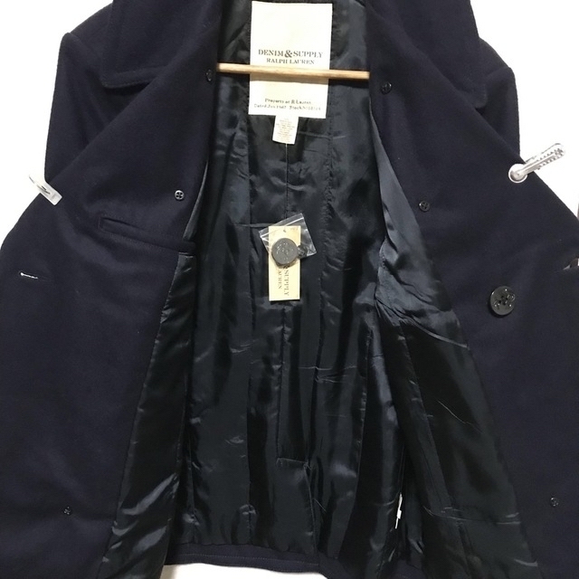 Denim & Supply Ralph Lauren(デニムアンドサプライラルフローレン)のラルフローレン デニム&サプライ Ｐコート◆ L メンズのジャケット/アウター(ピーコート)の商品写真